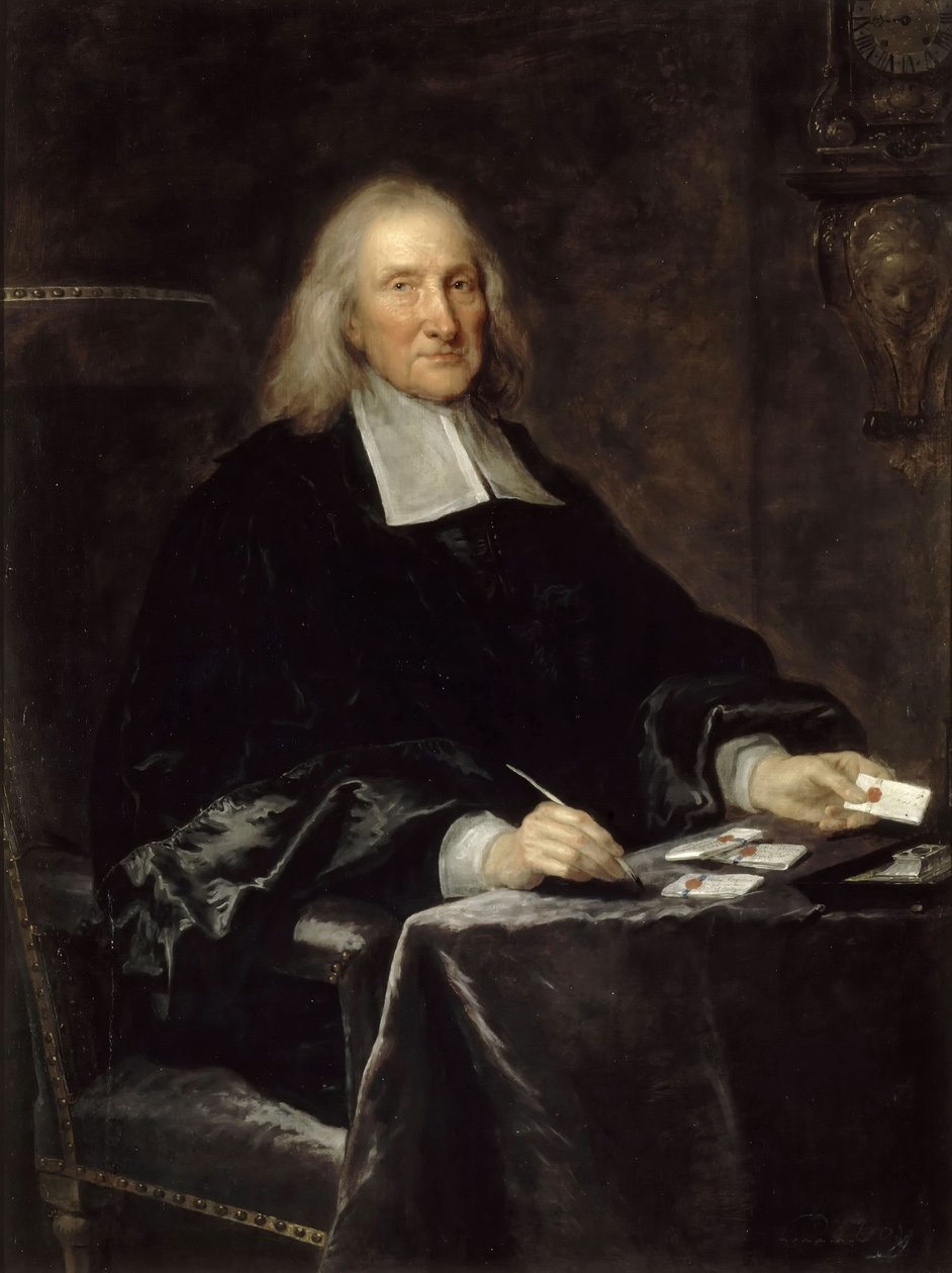 Portret róży Toussaint 1611-1701 autorstwa François Troy de