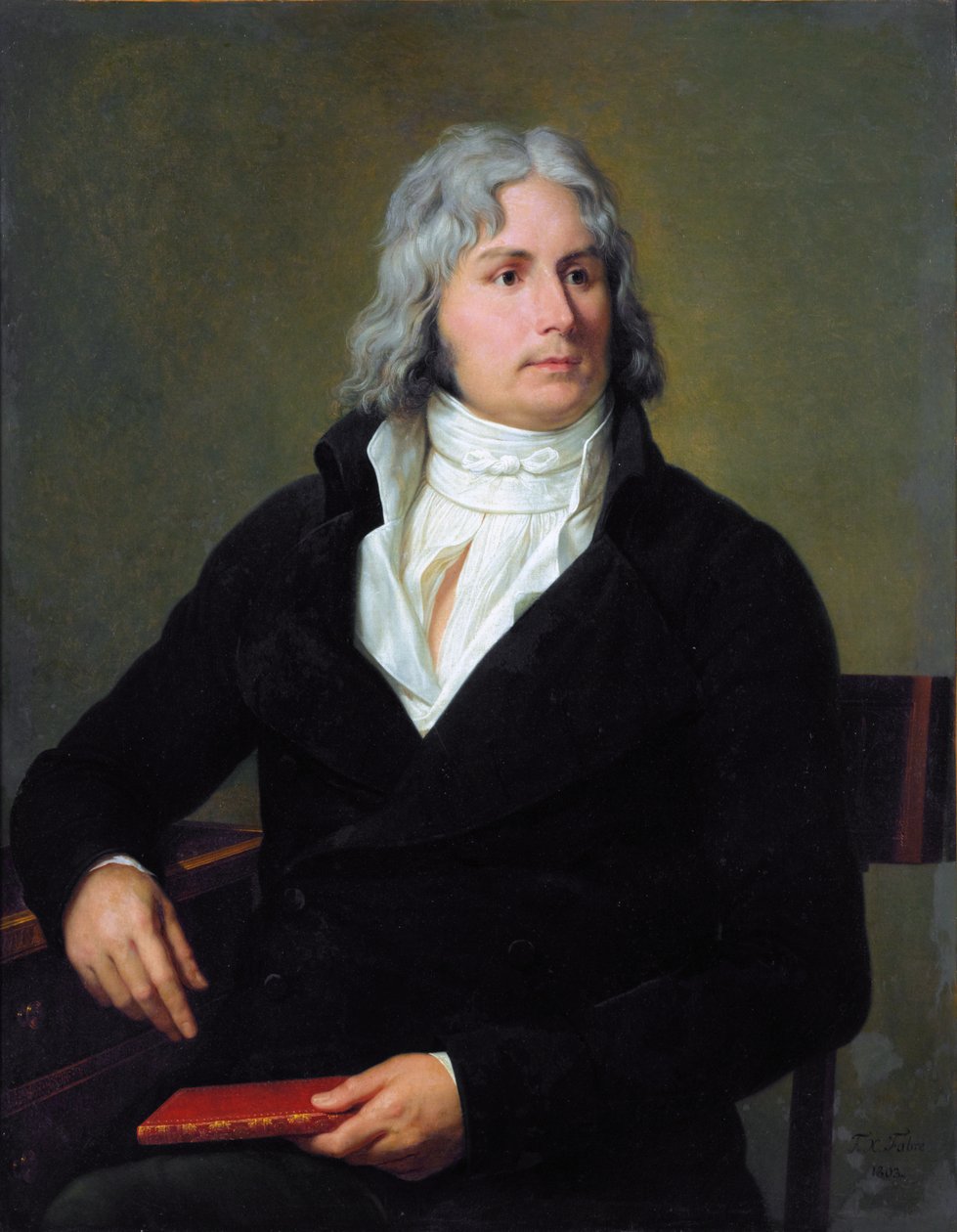 Portret Louisa-François Bertina autorstwa Francois Xavier Fabre