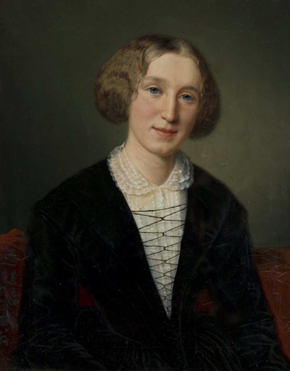 George Eliot, Mary Ann Evans, 1880-81 autorstwa François d Albert Durade