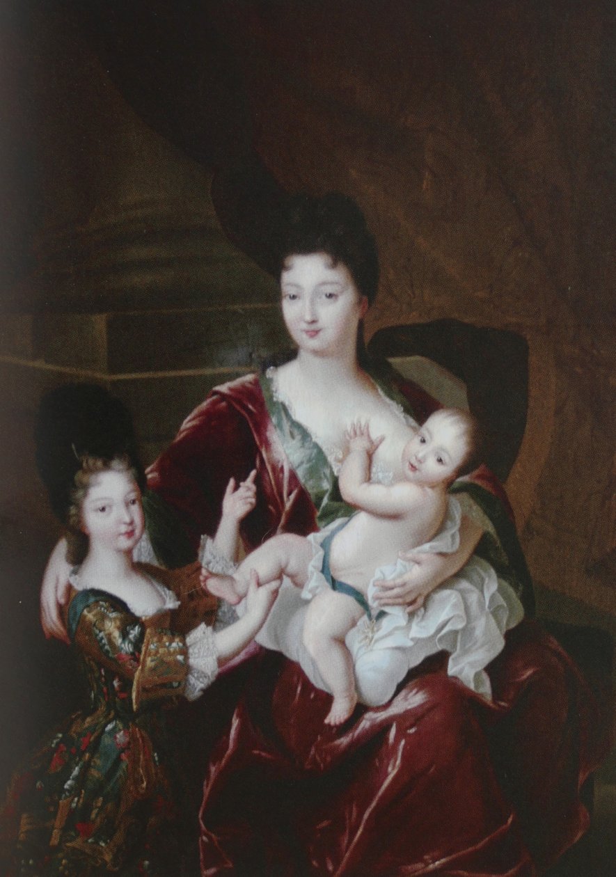Dzieci księcia Bretanii i księcia Anjou przez F de Troya autorstwa Francois de Troy