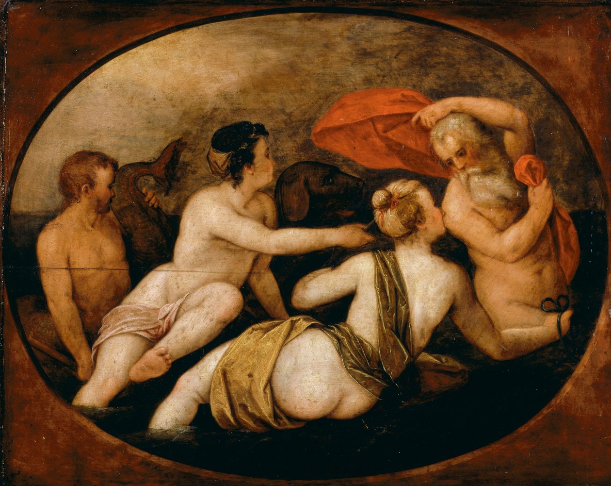 Bóstwa morskie autorstwa Frans Floris