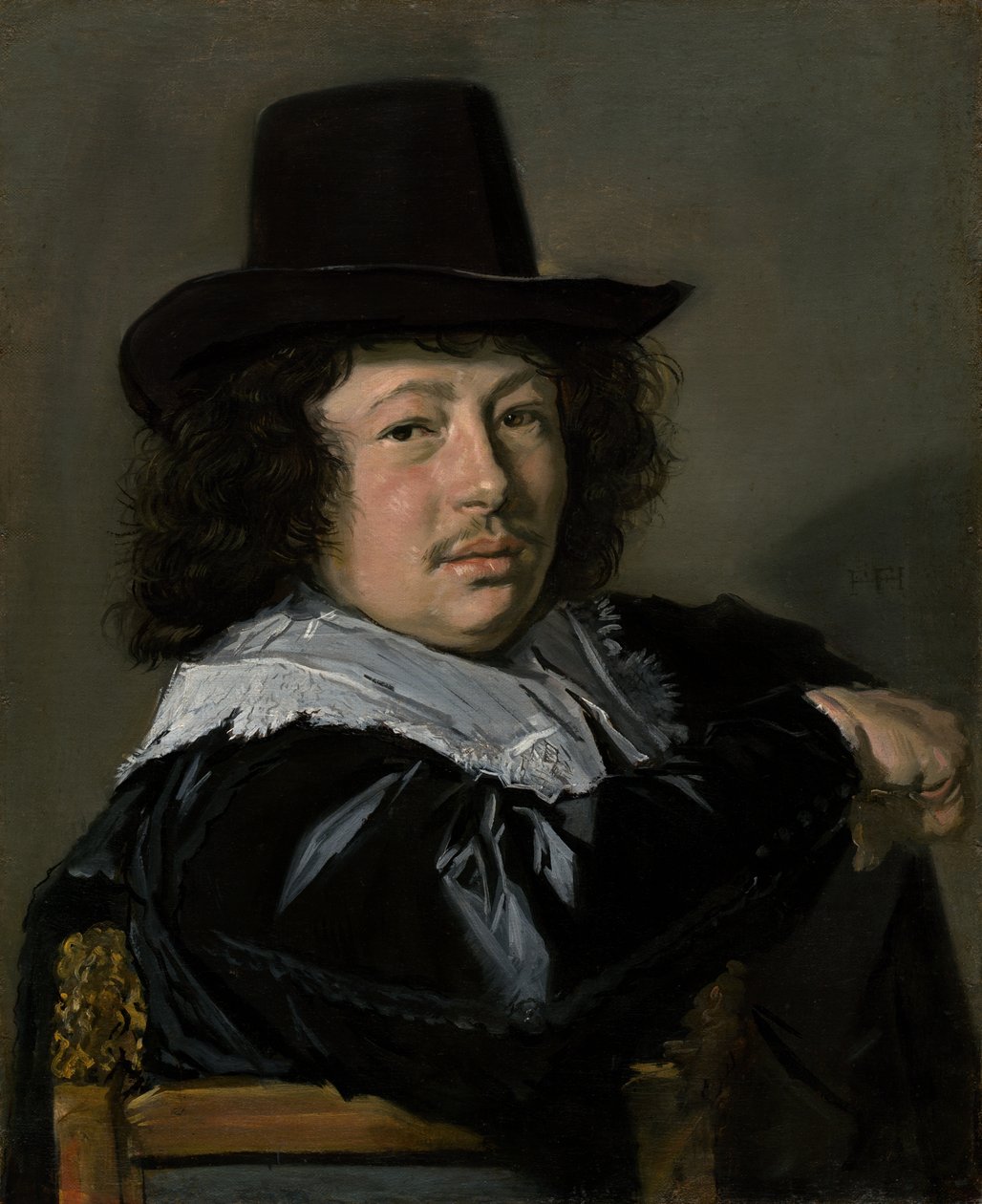 Portret młodego mężczyzny autorstwa Frans Hals