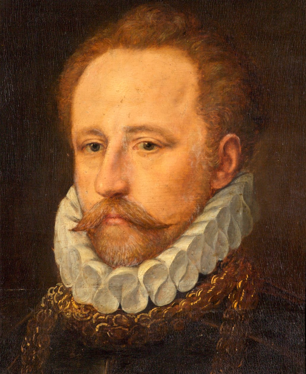 Portret brodatego szlachcica w zbroi, ok. 1570 r. autorstwa Frans I Pourbus