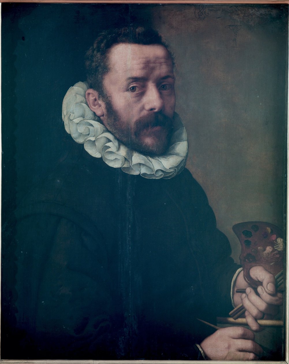 Autoportret, 1591 autorstwa Frans II Pourbus