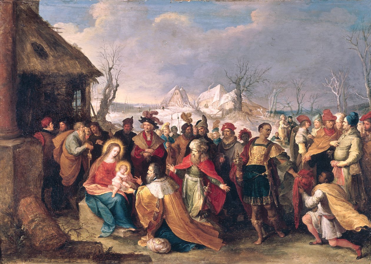 Pokłon Trzech Króli autorstwa Frans II Francken the Younger