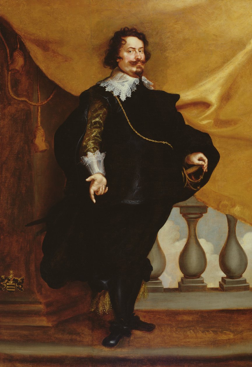 Portret arystokraty autorstwa Frans Luyckx or Leux