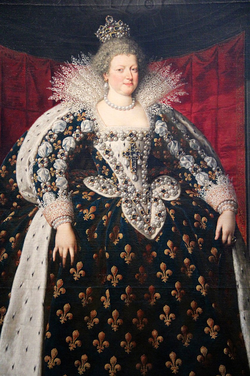 Maria de Medici autorstwa Frans Pourbus the Younger