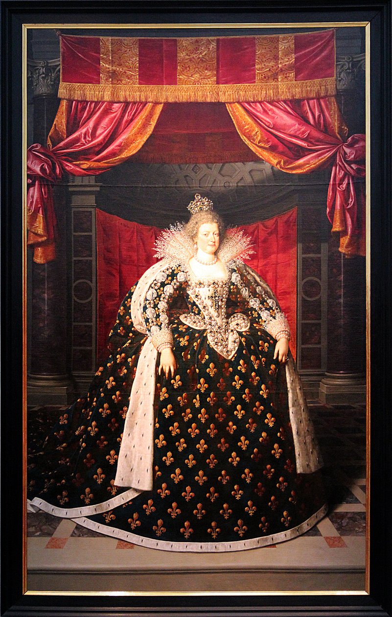 Maria de Medici autorstwa Frans Pourbus the Younger