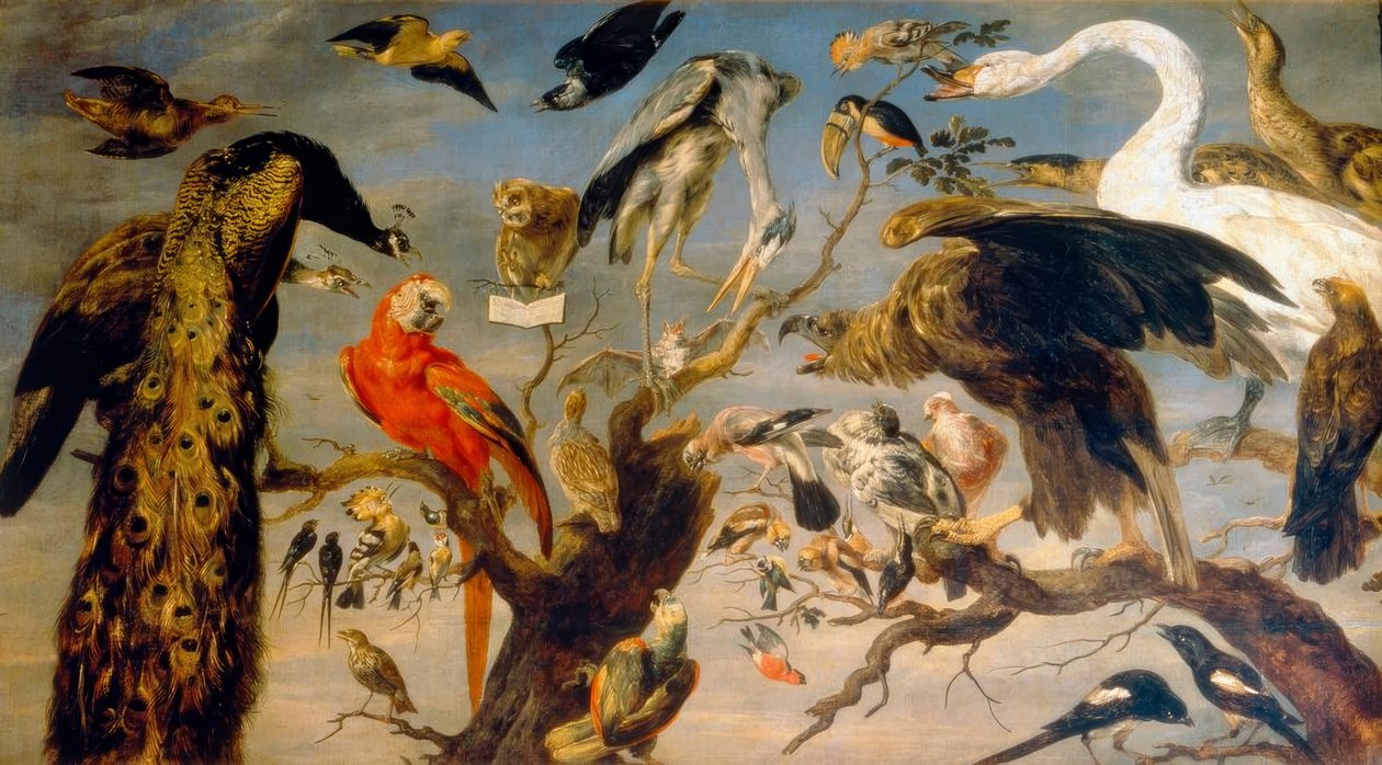 Koncert ptaków autorstwa Frans Snyders or Snijders