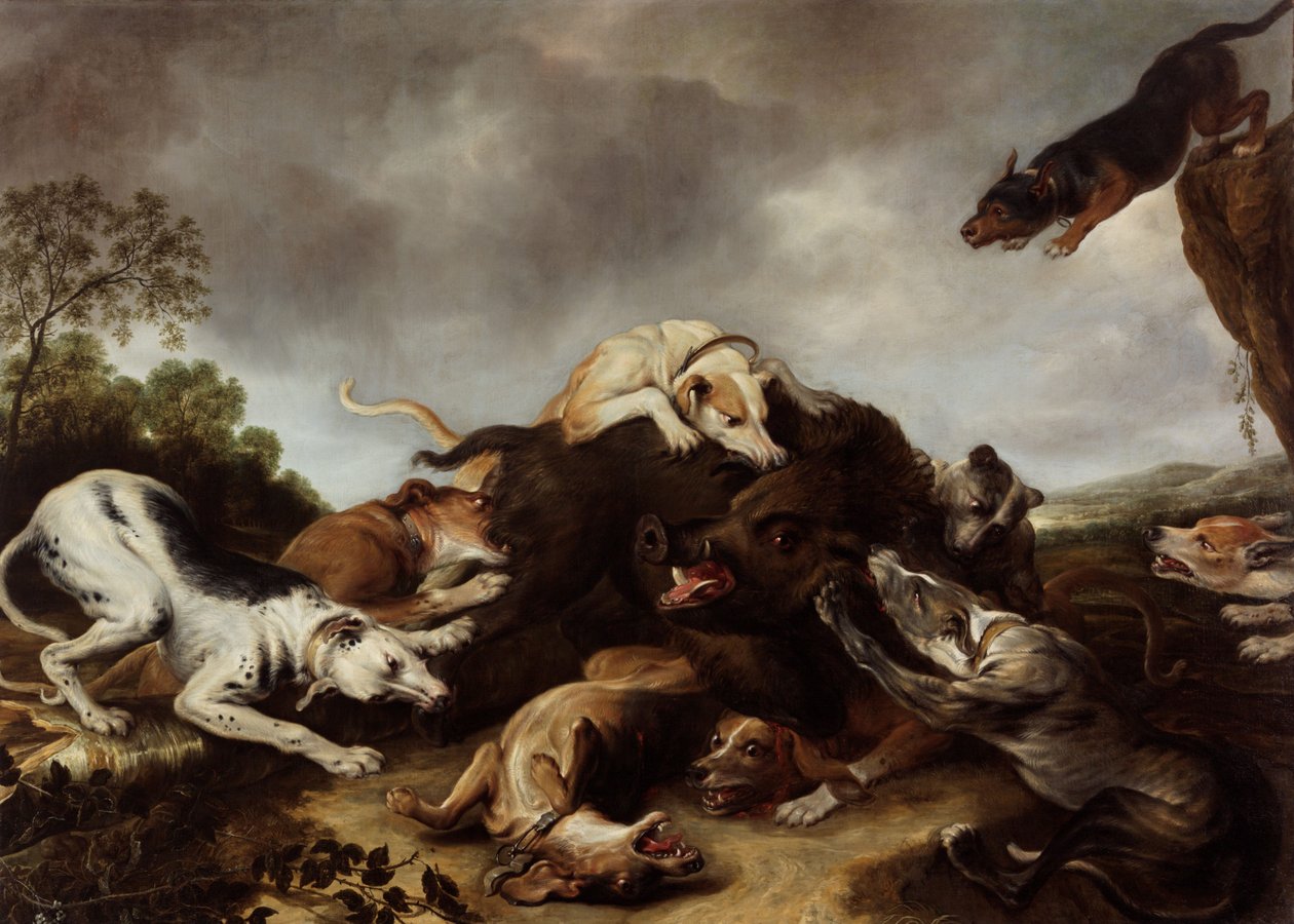 Polowanie na dzika autorstwa Frans Snyders or Snijders
