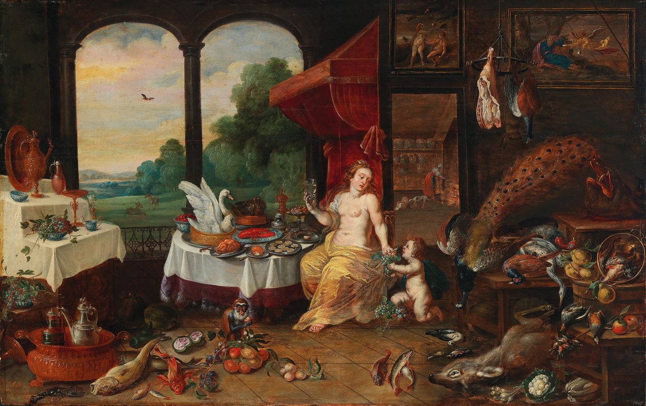Alegoria smaku autorstwa Frans Wouters