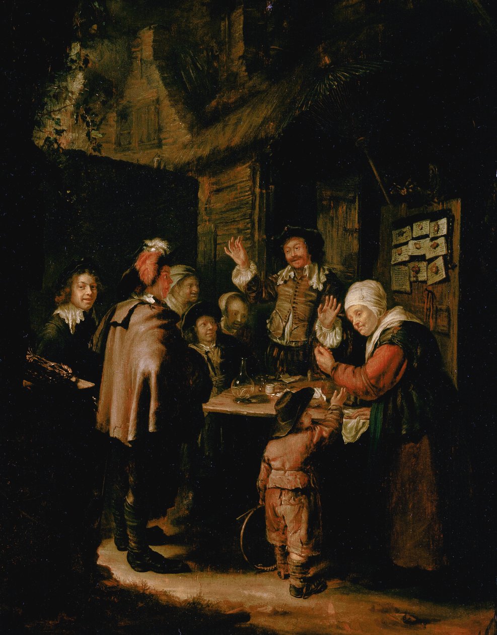 Holenderski szarlatan autorstwa Frans van Mieris