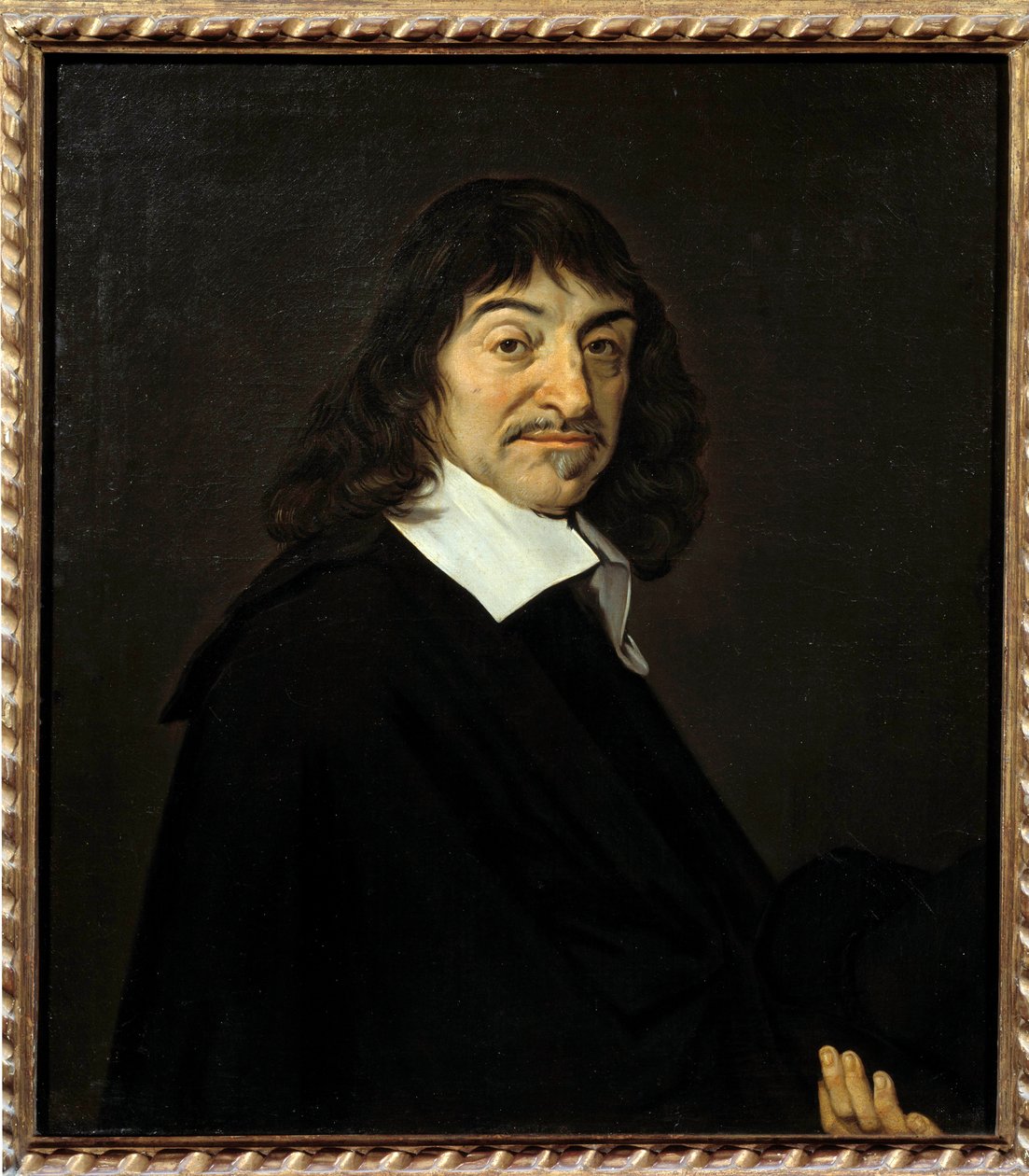 Portret Rene Descartesa autorstwa Frans (after) Hals