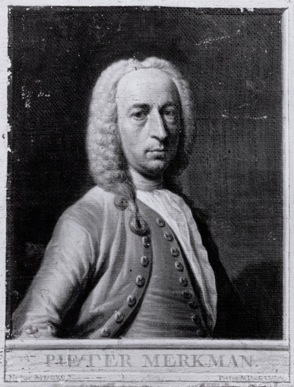 Portret Pietera Merkmana Jr autorstwa Frans Decker