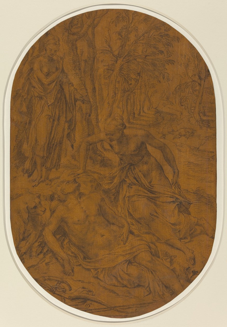 Diana i Endymion autorstwa Frans Floris I