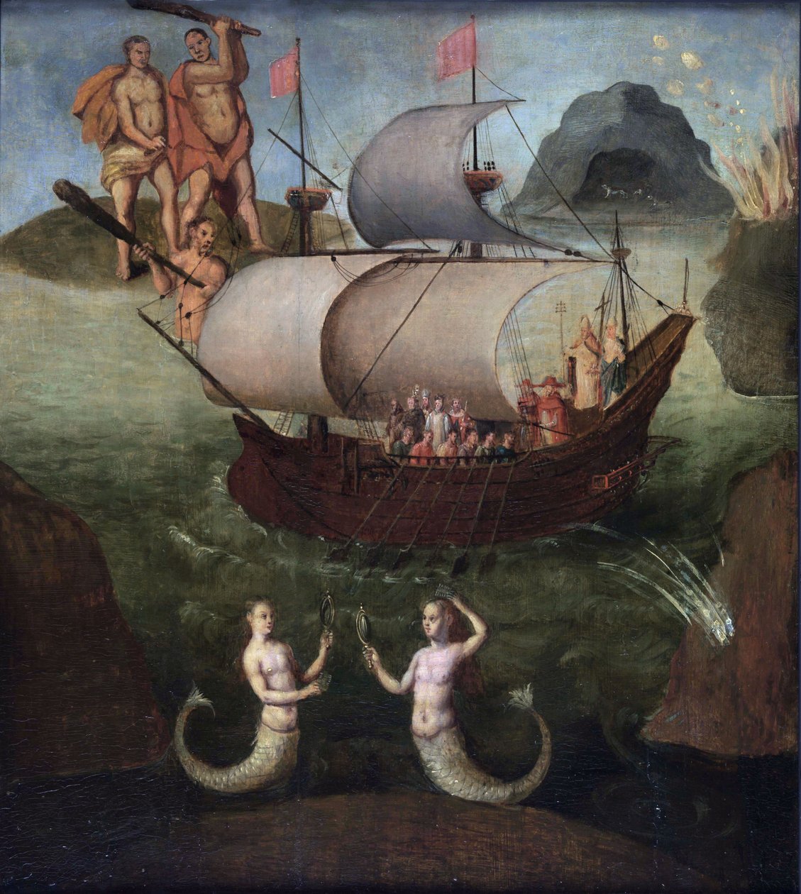 Alegoria: statek państwowy autorstwa Frans Francken I