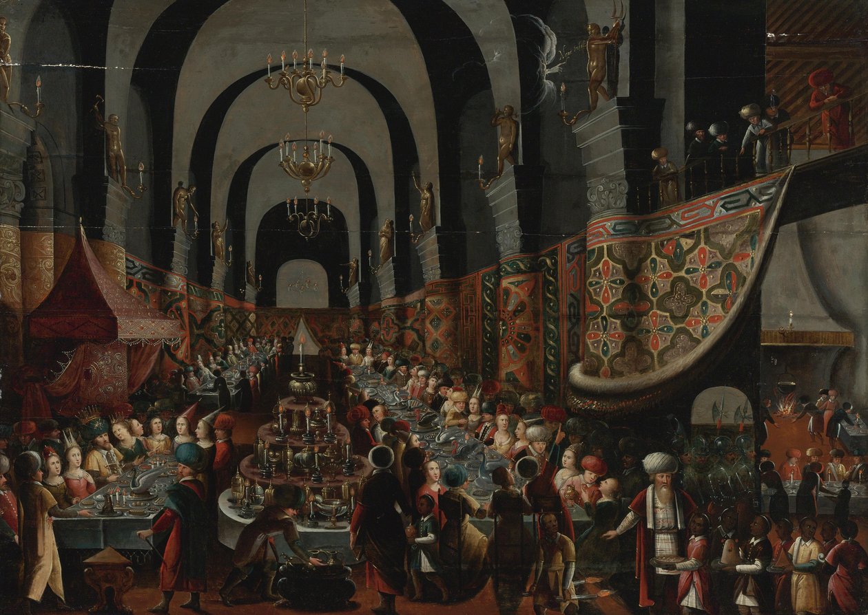 Święto Belszazzara autorstwa Frans Francken the Younger