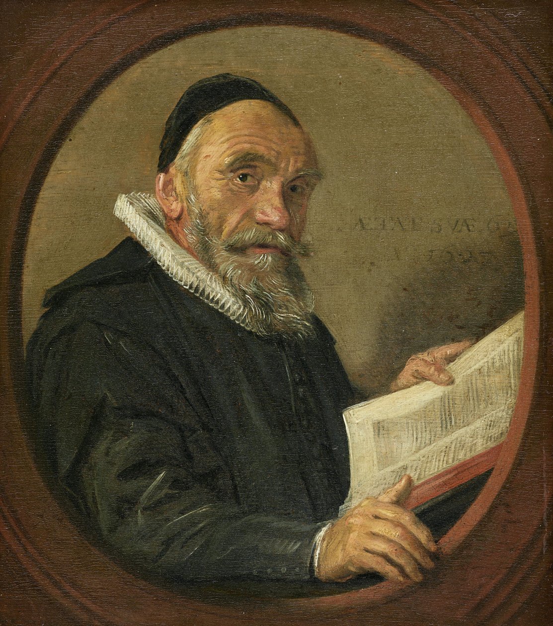 Portret Johannesa Acroniusa (1565-1627) autorstwa Frans Hals