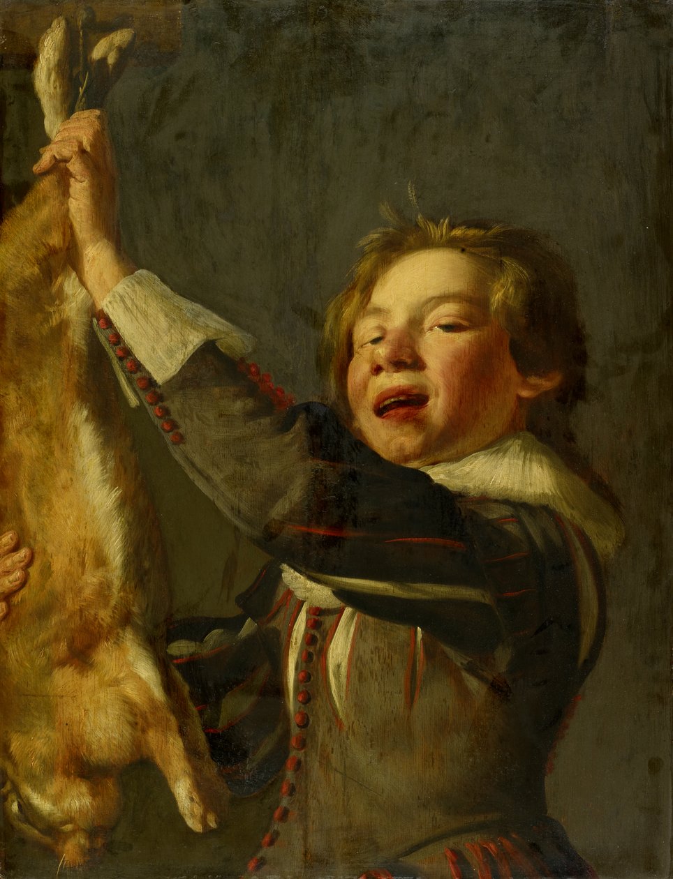 Chłopiec z martwym zającem autorstwa Frans Hals