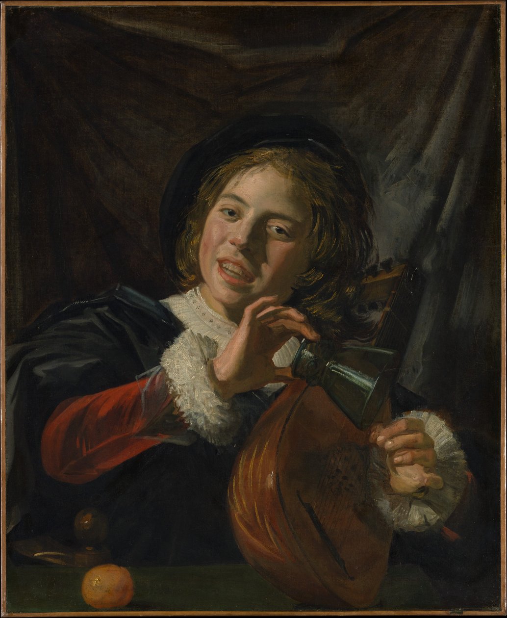 Chłopiec z lutnią autorstwa Frans Hals