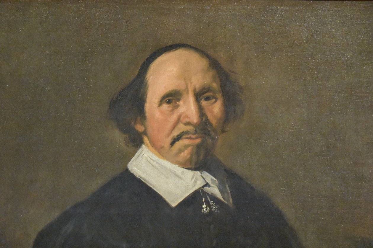 duński: Portræt af en mand Portret mężczyzny autorstwa Frans Hals