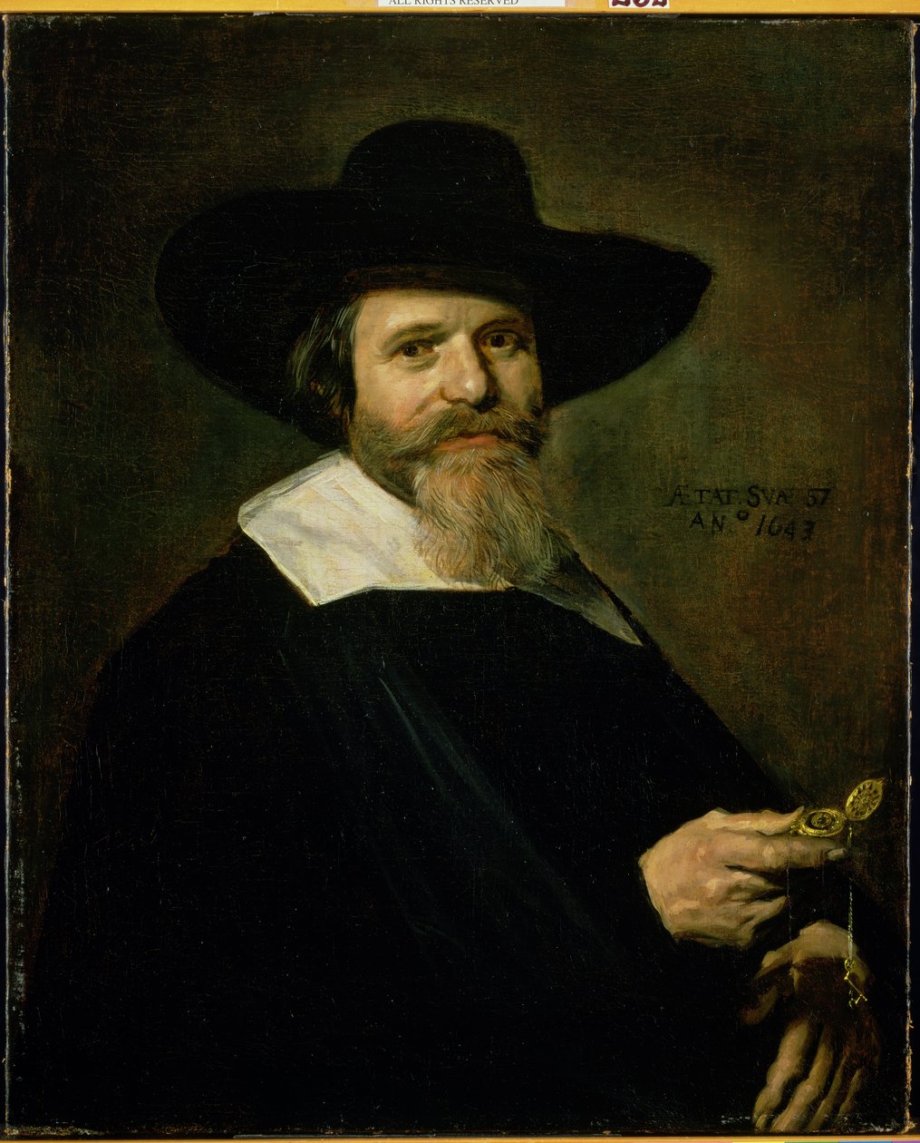 Holenderski mieszczanin, 1643 autorstwa Frans Hals
