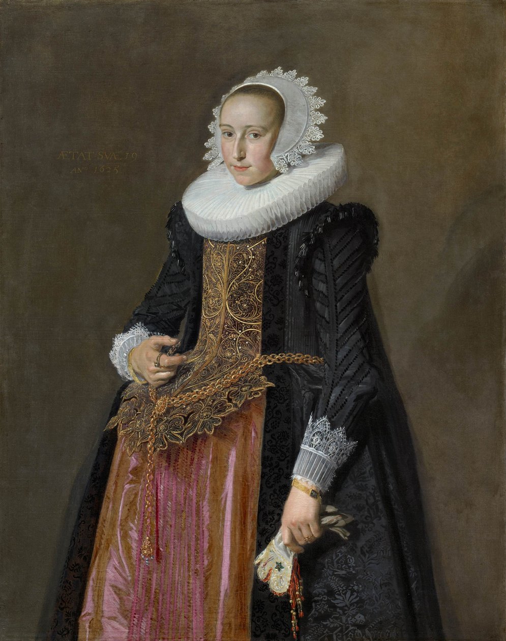 Portret Aletty Hanemans (1606-1653) autorstwa Frans Hals