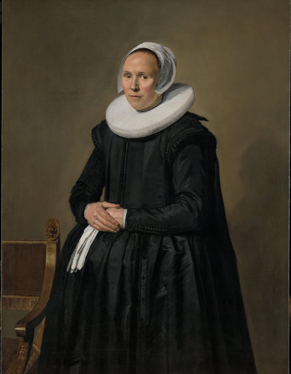 Portret Feyntje van Steenkiste Portret Feyntje van Steenkiste (1603/04-1640) autorstwa Frans Hals