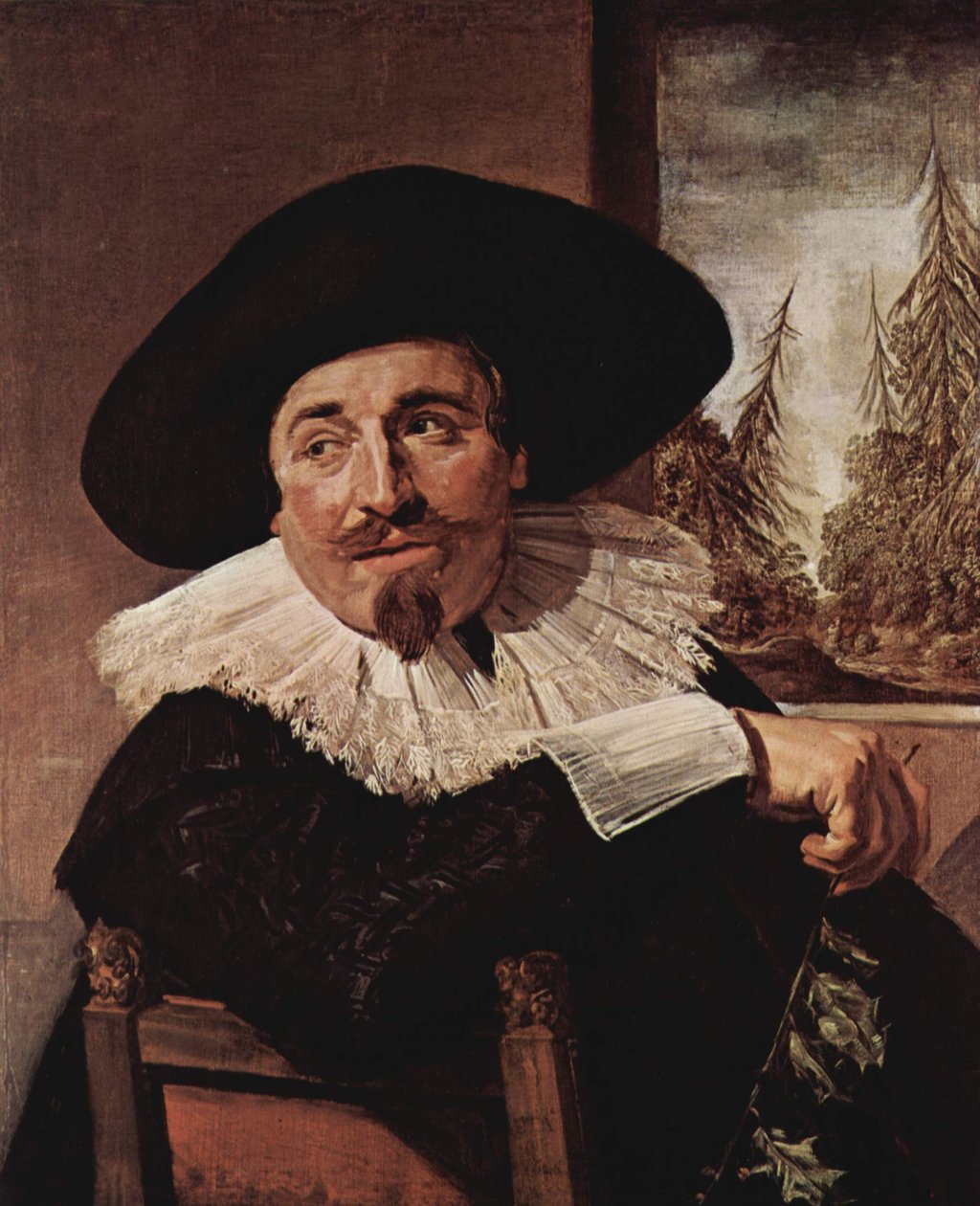 Portret Isaaca Abrahamsza. Massa autorstwa Frans Hals