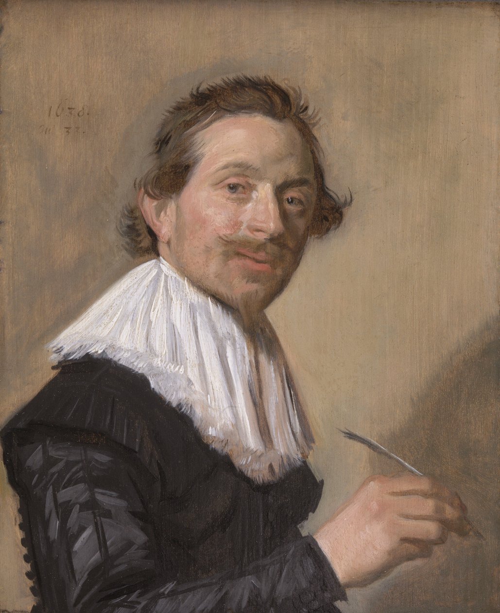 Portret Jean de la Chambre w wieku 33 autorstwa Frans Hals