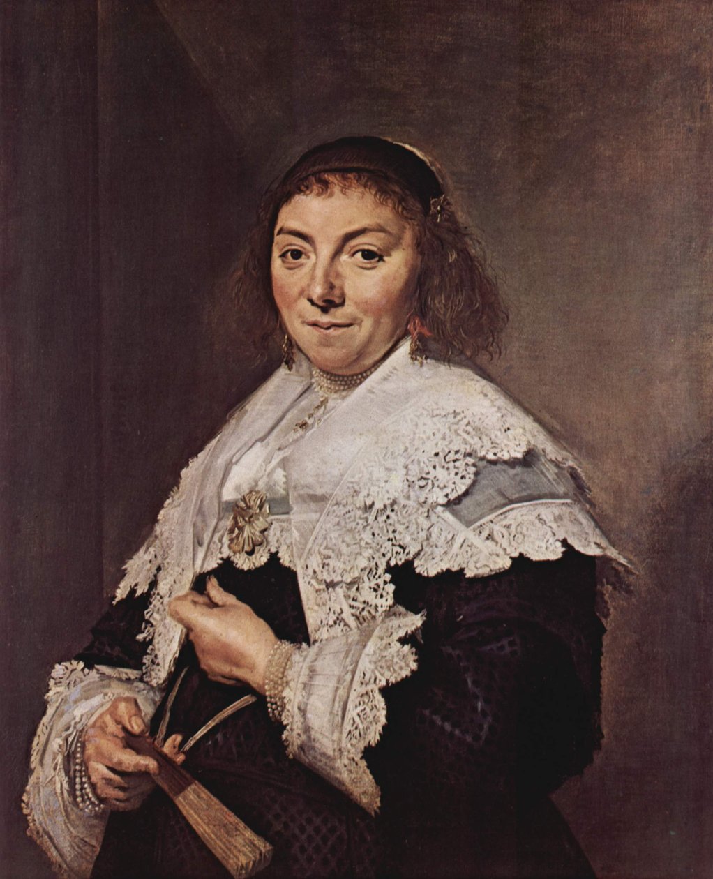 Portret Marii Pietersdr Olycan (1607-1655) autorstwa Frans Hals