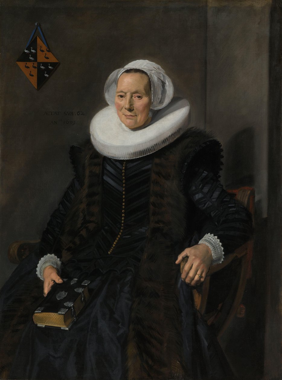 Portret Maritge Claesdr Vooght Portret Maritge Claesdr Vooght (1577-1644) autorstwa Frans Hals