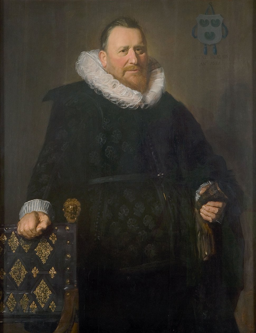 Portret Nicholaesa Woutersza van der Meera (1574-1637) autorstwa Frans Hals