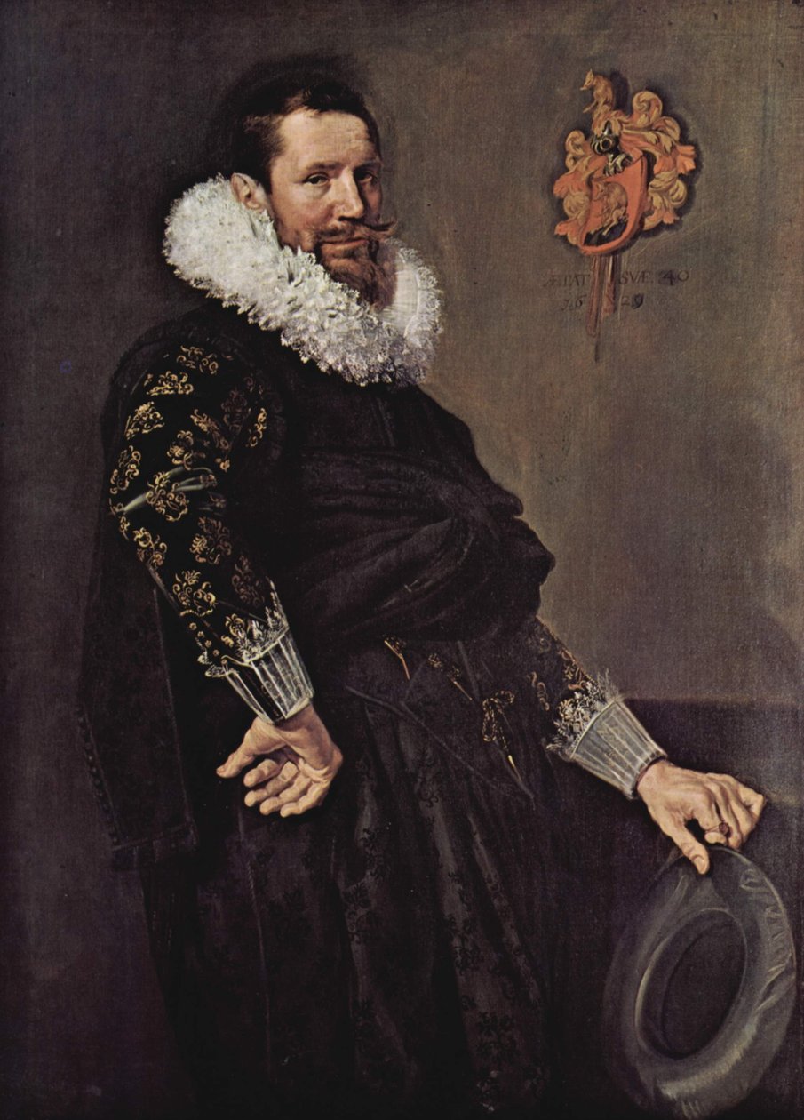 Portret Paulusa van Beresteyn (1588-1636) autorstwa Frans Hals