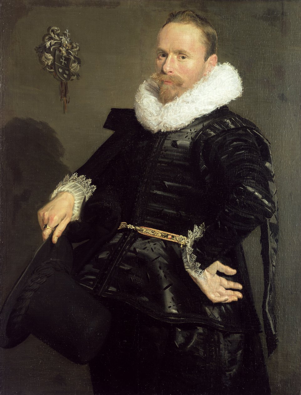 Portret mężczyzny, 1618-20 autorstwa Frans Hals