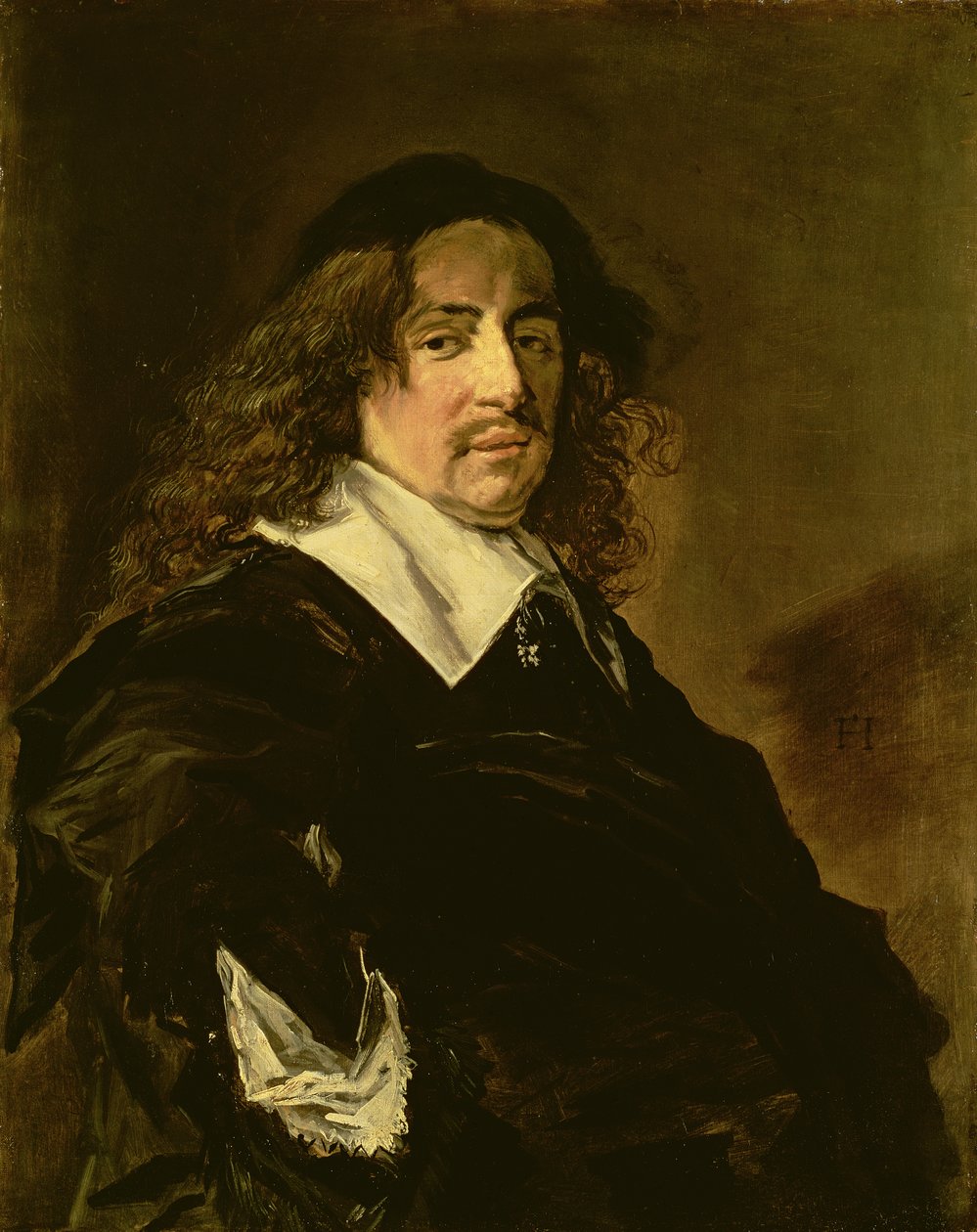 Portret mężczyzny, ok. 1660 autorstwa Frans Hals