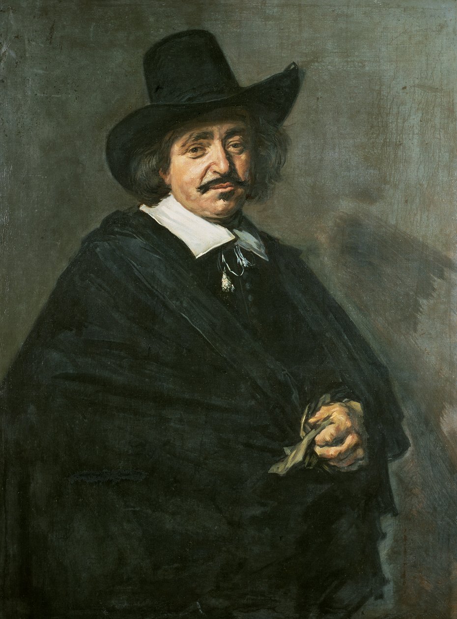 Portret mężczyzny, ok. 1654-55 autorstwa Frans Hals