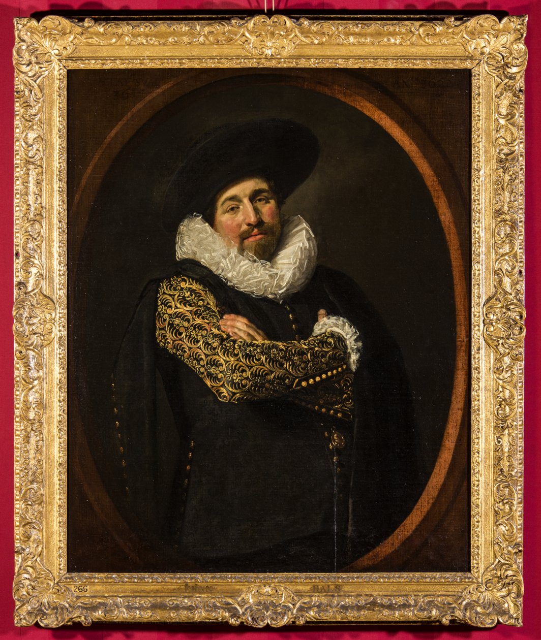 Portret mężczyzny, prawdopodobnie Izaaka Abrahamsza. Massa, ok. 1622 (olej na płótnie na desce) autorstwa Frans Hals