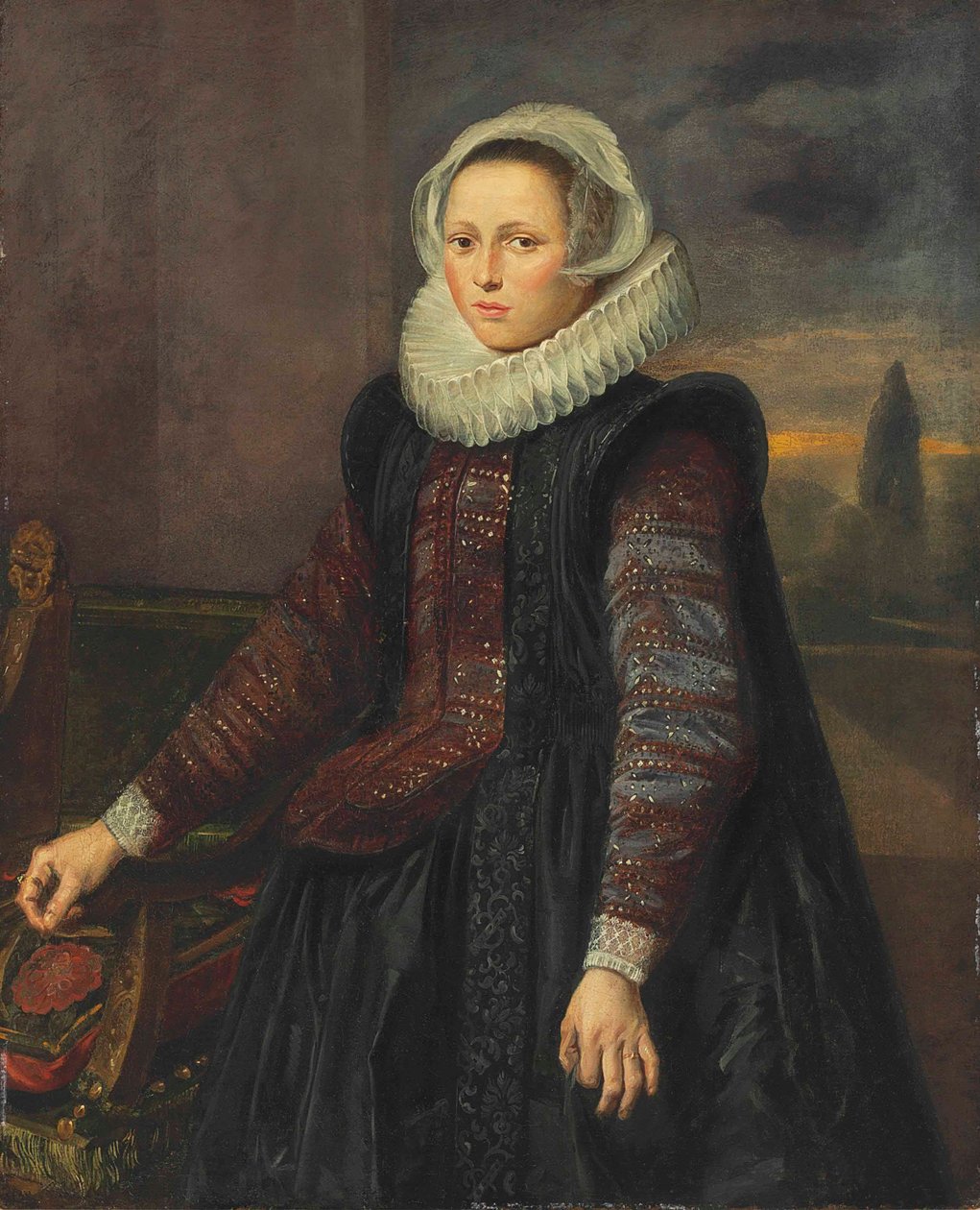Portret młodej kobiety autorstwa Frans Hals