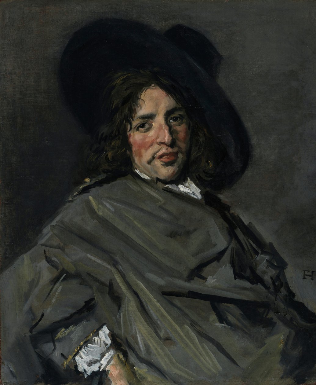 د نامعلوم سړي انځور، 1660-63 پولی autorstwa Frans Hals
