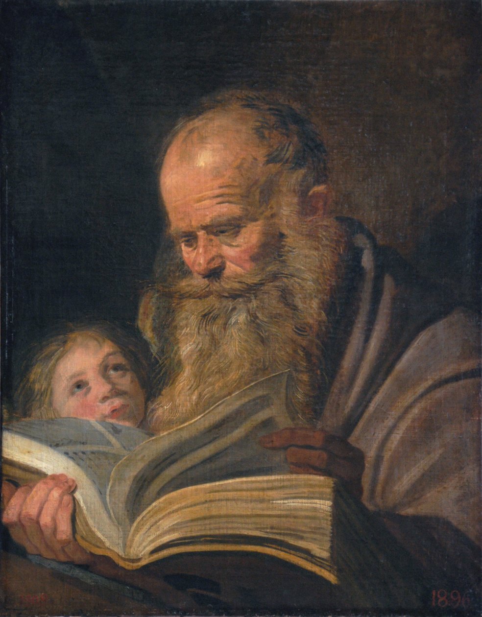 Św. Mateusz, ok. 1625 (olej na płótnie) autorstwa Frans Hals