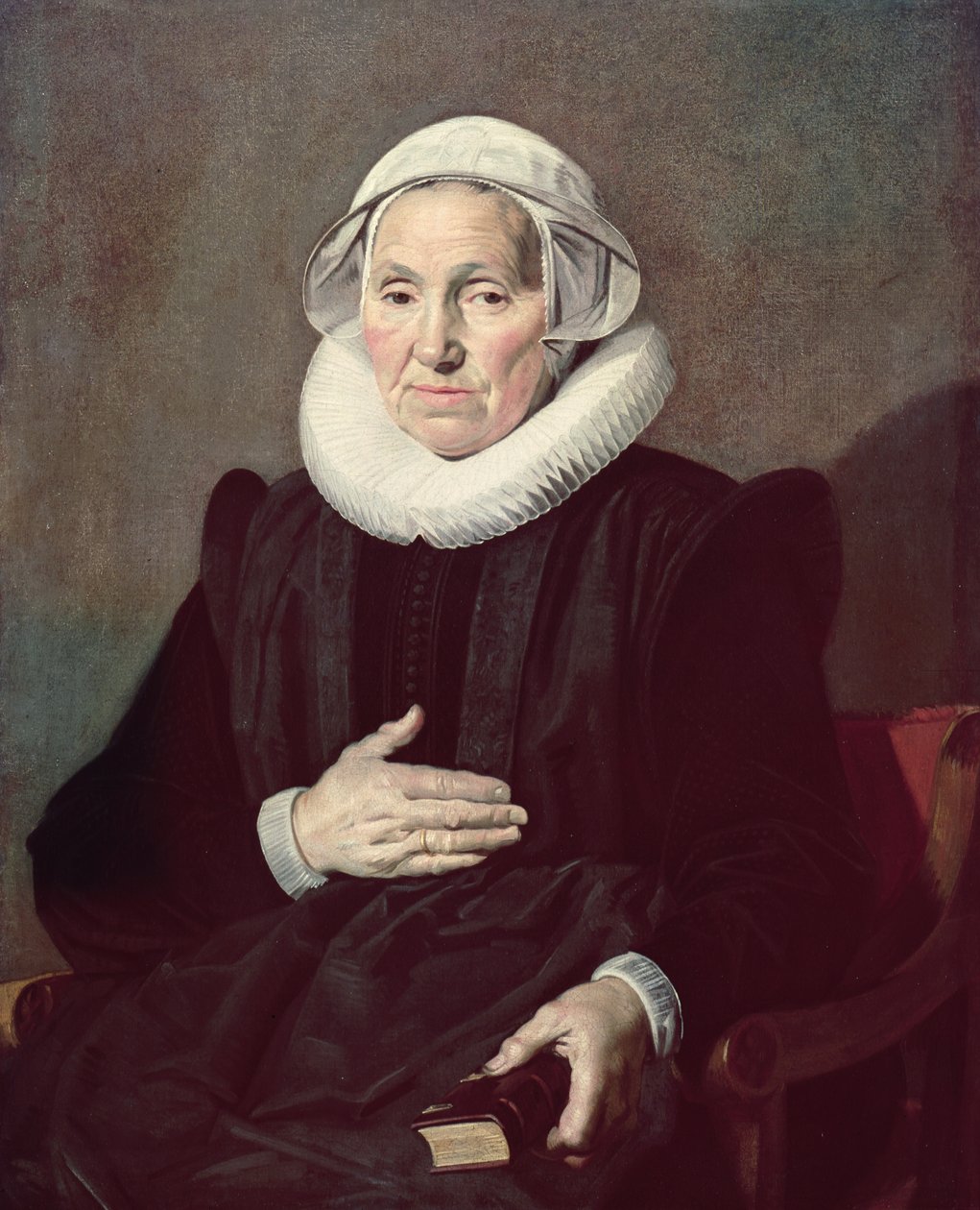 Sara Andriesdochter Hessix, 1626 autorstwa Frans Hals