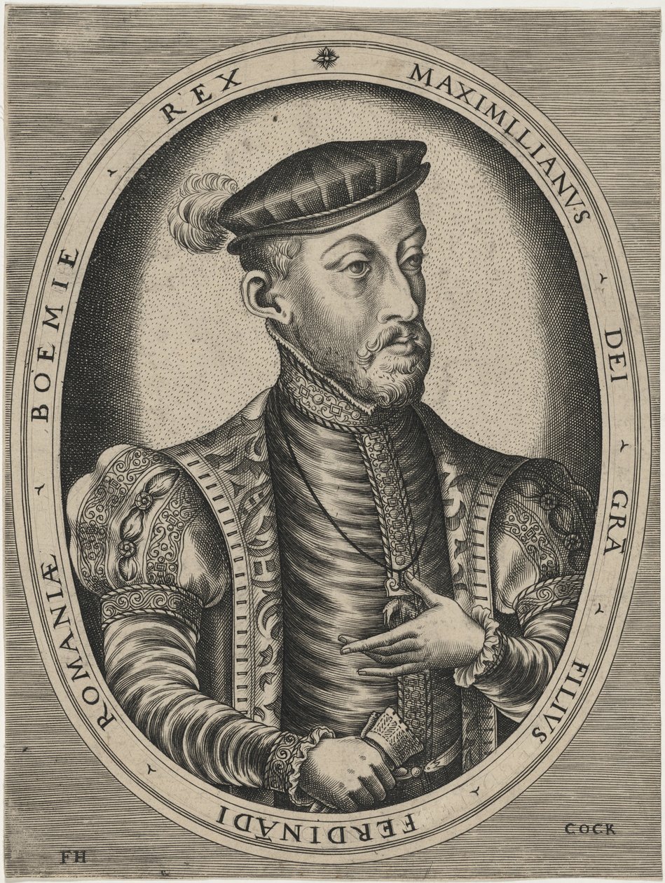 Maksymilian II, cesarz rzymski autorstwa Frans Huys