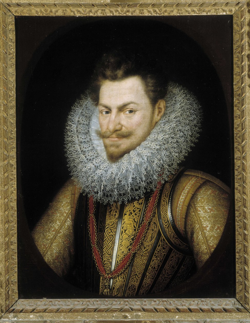 Portret arcyksięcia Alberta Austrii, gubernatora Holandii autorstwa Frans II Pourbus