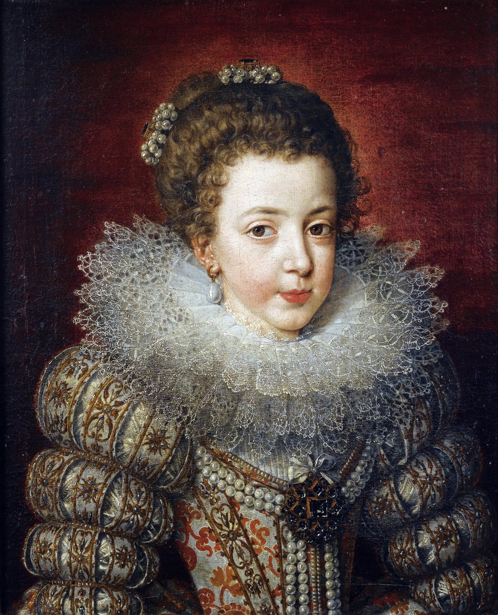 Portret Elżbiety z Francji autorstwa Frans II Pourbus