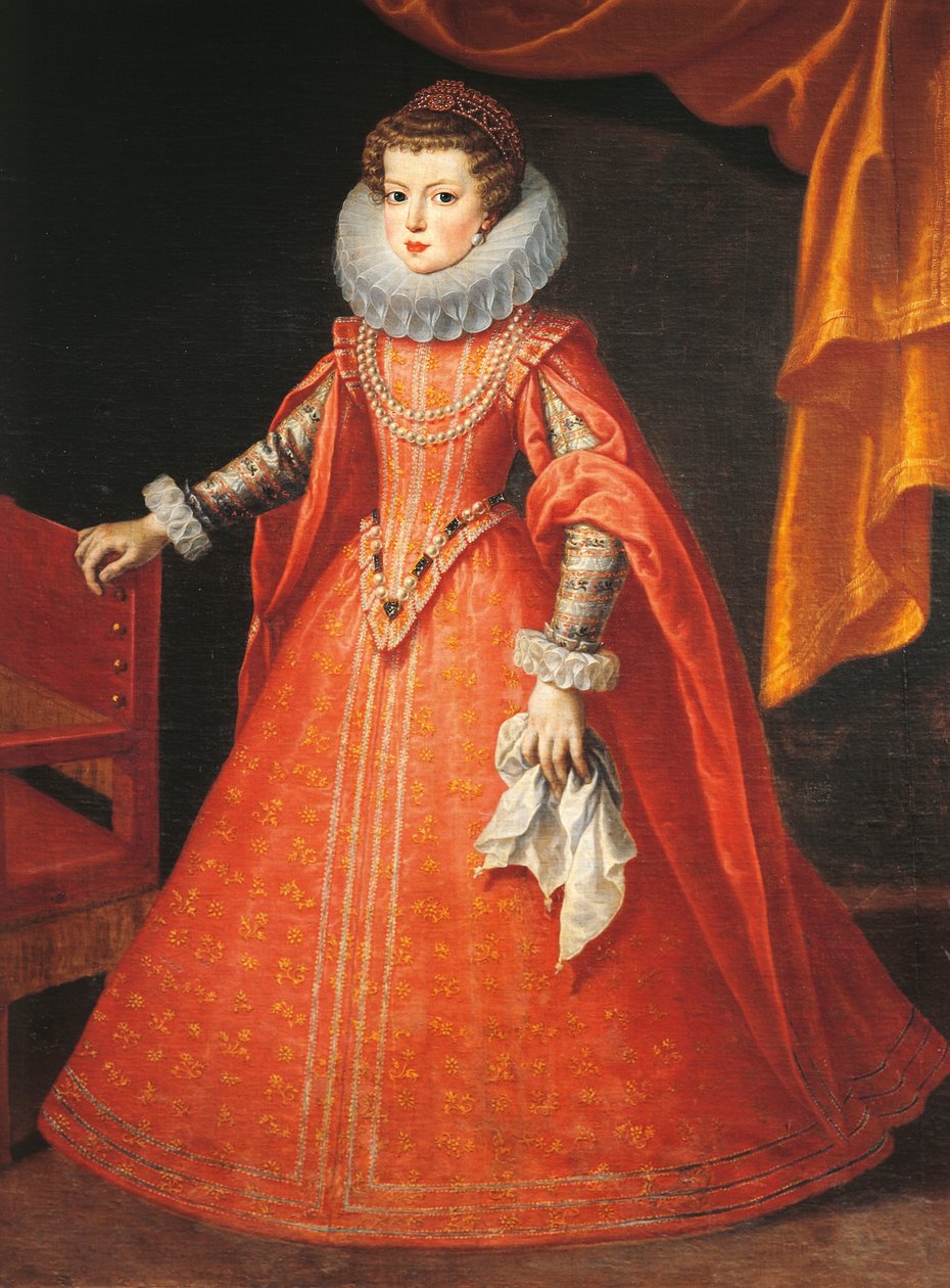 Portret Elżbiety Francuskiej (Wersal autorstwa Frans II Pourbus