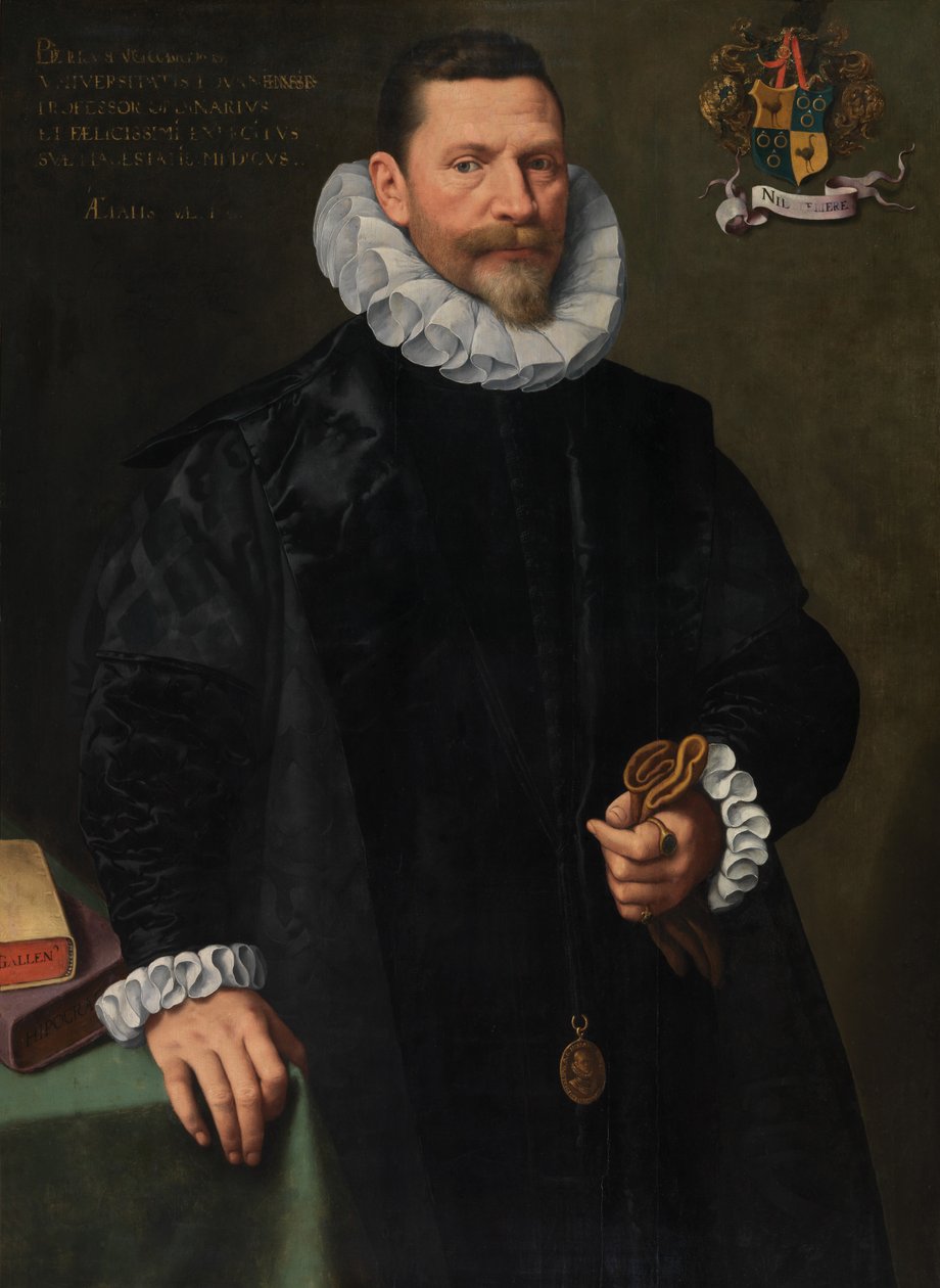 Portret Petrusa Richardusa (olej na desce) autorstwa Frans II Pourbus