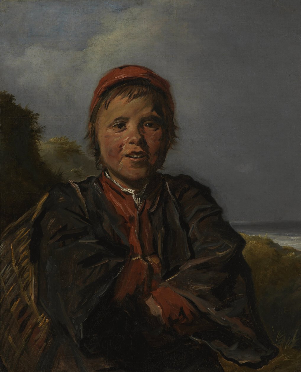 Chłopiec Rybak, 1630-1633 autorstwa Frans I Hals
