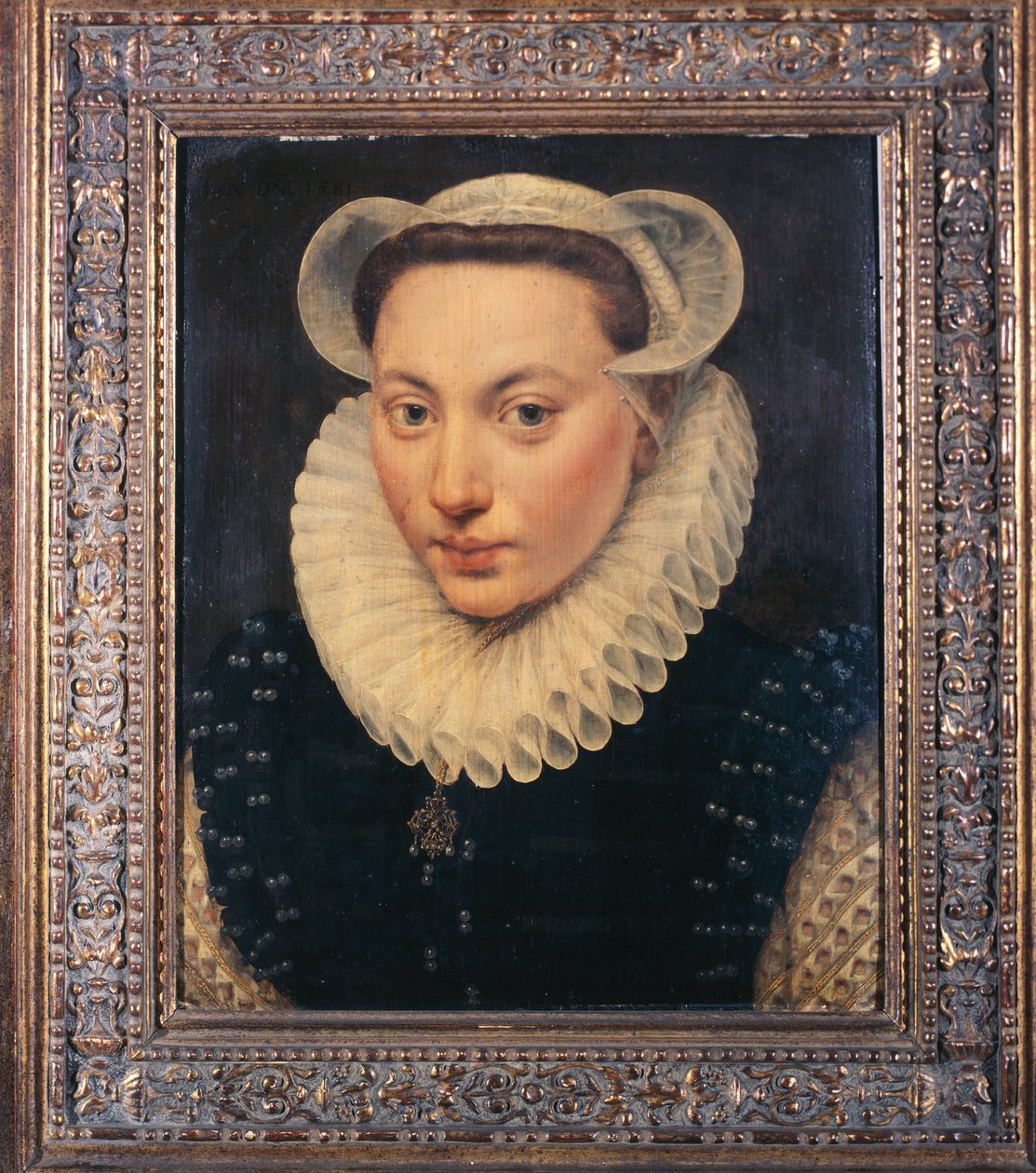 Portret młodej damy autorstwa Frans I Pourbus