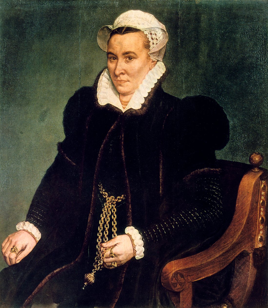 Portret kobiety, c1565-1581 autorstwa Frans Pourbus the Elder